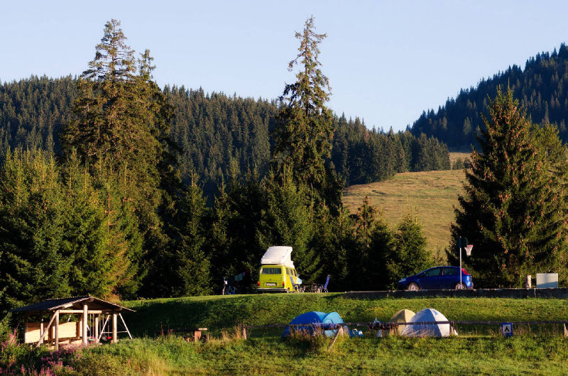 Campingplatz, campen, campieren